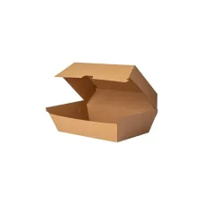Χάρτινο Κουτί Φαγητού Kraft FSC® 17,5x9x8,5cm — 100τμχ