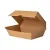 Kraft Paper Food Boxes FSC Dura Series 17,5 x 9 x 8,5cm 100 pcs.