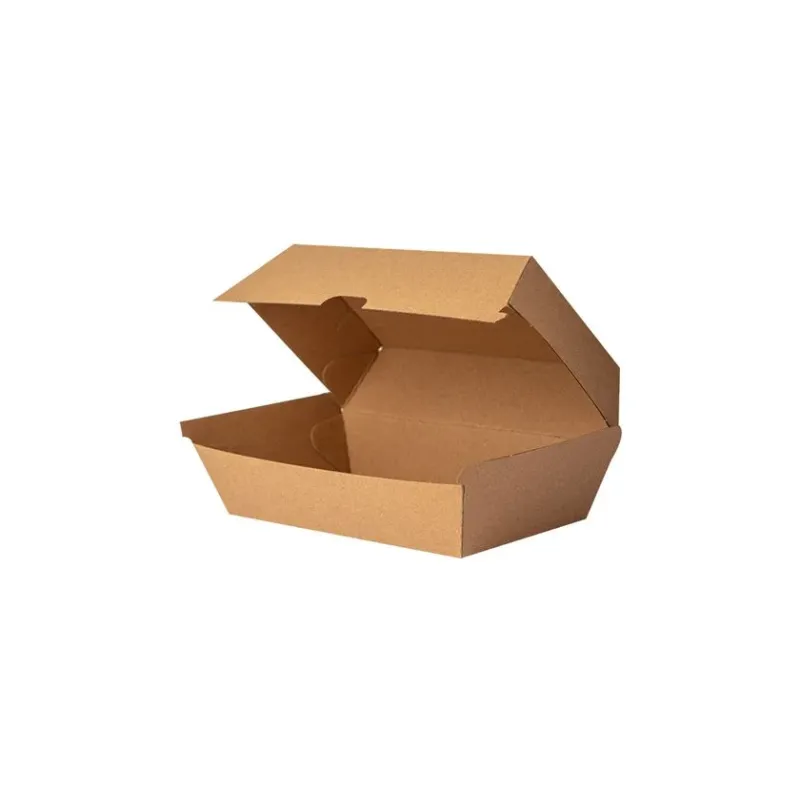 Kraft Paper Food Boxes FSC Dura Series 17,5 x 9 x 8,5cm 100 pcs.