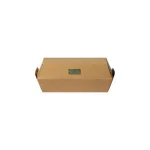 Kraft Paper Food Box FSC® 17.5x9x8.5cm — 100 pcs