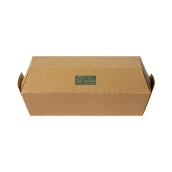 Kraft Paper Food Boxes FSC Dura Series 17,5 x 9 x 8,5cm 100 pcs.