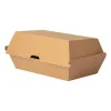 Kraft Paper Food Boxes FSC Dura Series 17,5 x 9 x 8,5cm 100 pcs.
