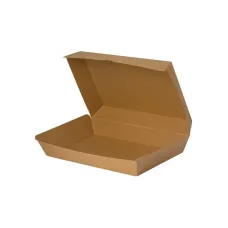 Χάρτινο Κουτί Φαγητού Kraft FSC® 29x17x8,5cm — 100τμχ