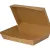 Kraft Paper Food Boxes FSC Dura Series 29 x 17 x 8.5 cm 100 pcs.