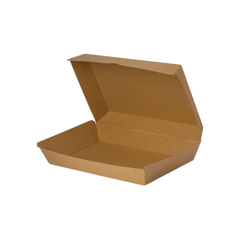 Kraft Paper Food Boxes FSC Dura Series 29 x 17 x 8.5 cm 100 pcs.
