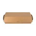 Kraft Paper Food Box FSC® 29x17x8.5cm — 100 pcs