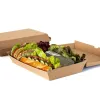 Kraft Paper Food Boxes FSC Dura Series 29 x 17 x 8.5 cm 100 pcs.