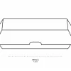 Kraft Paper Food Boxes FSC Dura Series 29 x 17 x 8.5 cm 100 pcs.