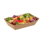 Kraft Paper Food Tray FSC® 32oz — 50 pcs