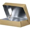 TAKEAWAY BOX  T37 (22x16x5) KRAFT  Single Portion 10KG