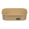 Rectangular Kraft Paper Boxes FSC® 500 ml. 50 pcs.