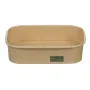 Rectangular Kraft Paper Boxes FSC® 500 ml. 50 pcs.
