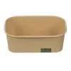 Rectangular Kraft Paper Boxes FSC® 650 ml. 50 pcs.