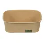 Rectangular Kraft Paper Boxes FSC® 650 ml. 50 pcs.