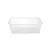 500 Pieces PP Microwavable Container 1000ML With Lids
