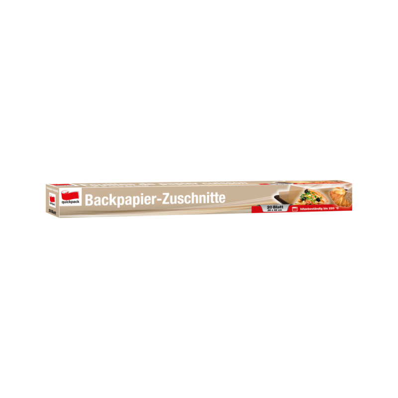 QUICKPACK 777102 Baking paper cutouts 20 sheets 38x42cm QUICKPACK 777102 Baking paper cutouts 20 sheets 38x42cm