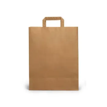 KRAFT PAPER BAG TAKE AWAY 22X12X28cm 250pcs