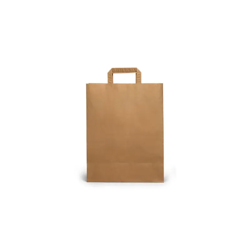 KRAFT PAPER BAG TAKE AWAY 22X12X28cm 250pcs KRAFT PAPER BAG TAKE AWAY 22X12X28cm 250pcs
