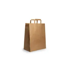 Χάρτινη Σακούλα Kraft Take Away 22x12x28cm — 250τμχ