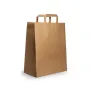 KRAFT PAPER BAG TAKE AWAY 22X12X28cm 250pcs