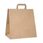 KRAFT PAPER BAG TAKE AWAY 28X17X29cm 250pcs