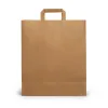 KRAFT PAPER BAG TAKE AWAY 32X21X33cm 250pcs