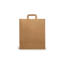 Χάρτινη Σακούλα Kraft Take Away 32x21x33cm — 250τμχ