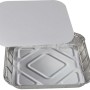 Aluminum Container 46.5 x 34mm x 37cm  125 Pcs
