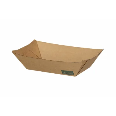 Kraft Paper Food Trays FSC  Dura Series 23oz. 50 pcs.