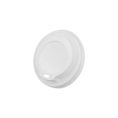 PP Hot Sip Lids White Colour 90mm 100 Pcs