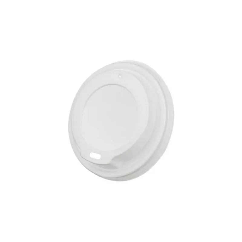 PP Hot Sip Lids White Colour 90mm 100 Pcs