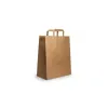 Paper Bags W/Handle Brown 22*10*h29 For Double Paper CupHolder