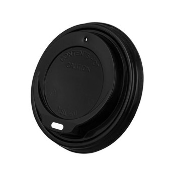 Καπάκι Sip PP 90mm Μαύρο — 100τμχ