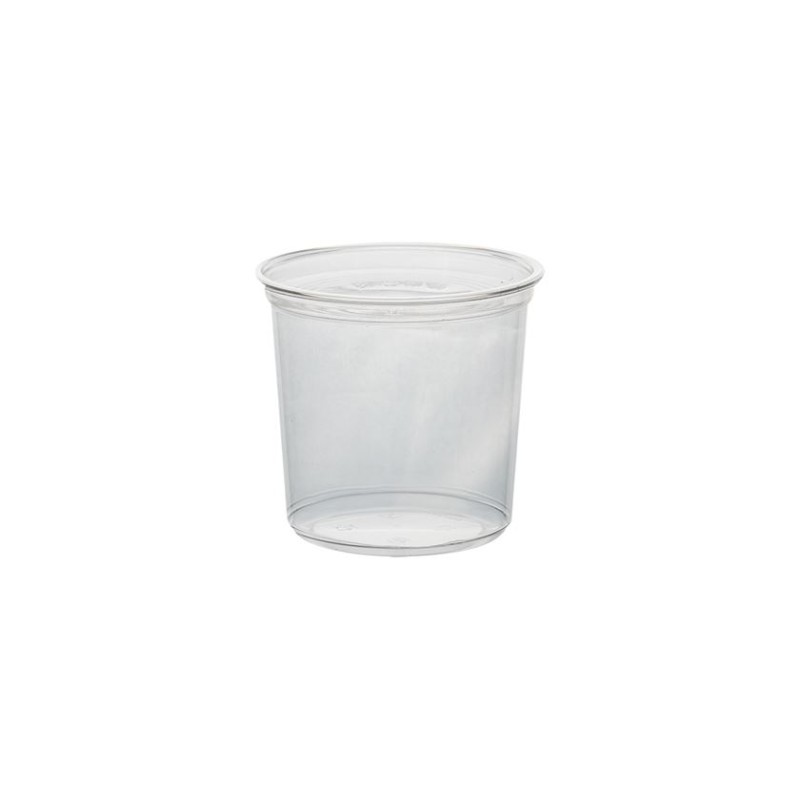 PET ROUND CONTAINER 16oz DELI 117mm 50 pcs