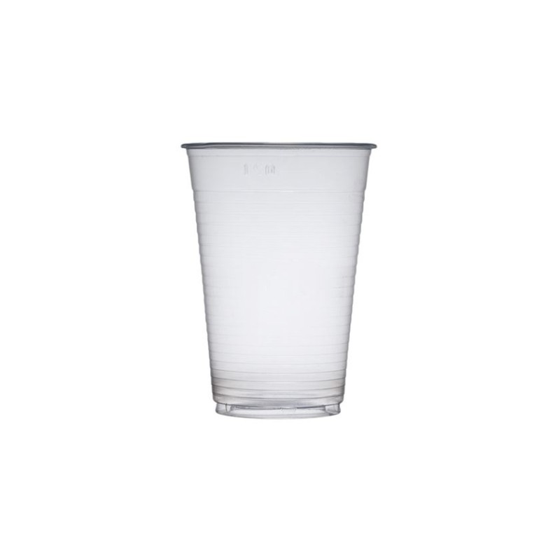 PP TRANSPARENT WATER CUP N.502 (200ml) 50Pcs