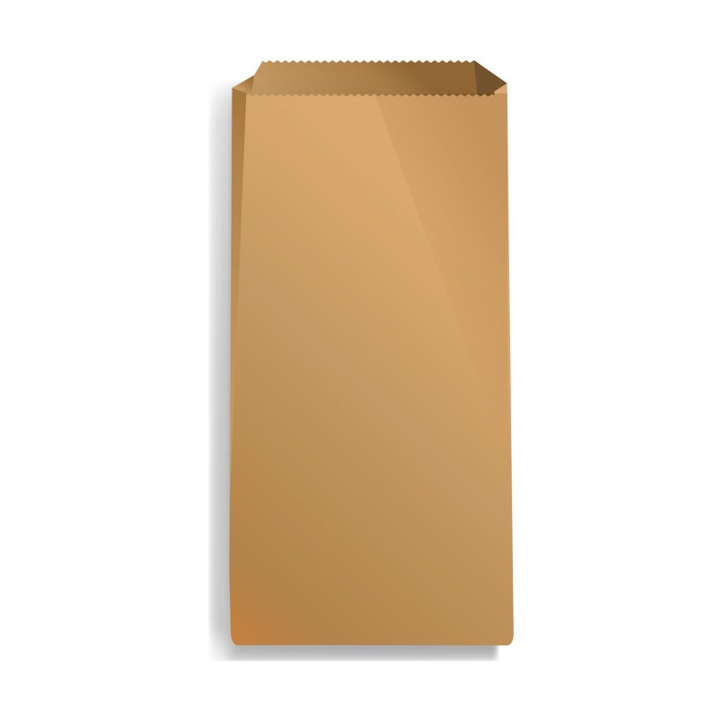 Paper Bags Kraft 17x33 (10kg ~1063 τεμ.)