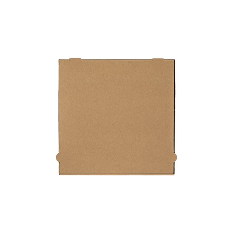 Plain Brown Kraft Pizza Box 40x40x4,2 FSC
