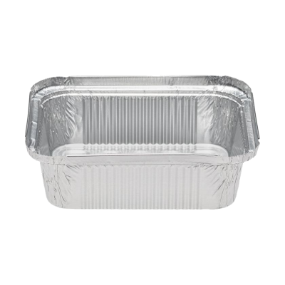 Aluminium Container N.128 146x121x40mm — 1000 pcs
