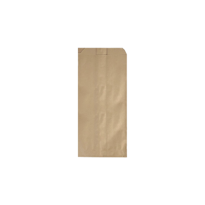Brown Kraft Greaseproof Savoury Bag 12.5x28cm — 10kg (~1538 pcs)