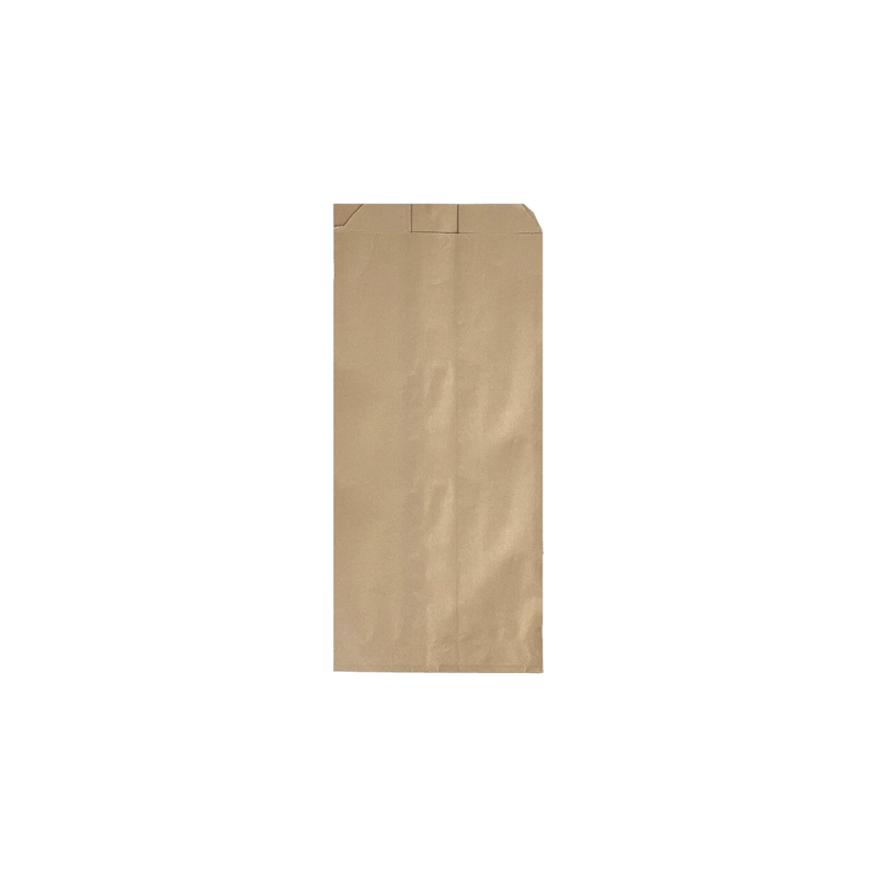 Brown Kraft Greaseproof Savoury Bag 12.5x28cm — 10kg (~1538 pcs) Brown Kraft Greaseproof Savoury Bag 12.5x28cm — 10kg (~1538 pcs)